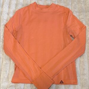 Women’s NIKE ACG Dri-fit Base Layer 1 Orange Long Sleeve Top
